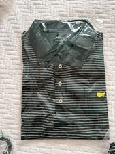 XXL New The Masters Tech Mens Golf Polo Shirt Green Uniform Shirt Can't purchase