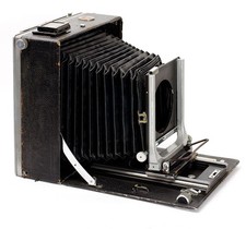 Linhof Munich 13x18cm 5x7 Camera with Viewing Hood & Ground Glass No.21122