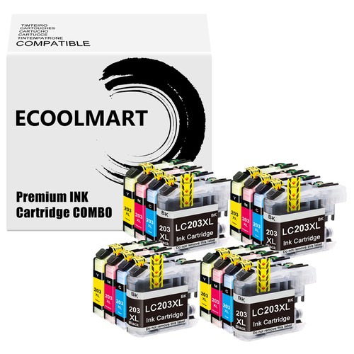 SET LC203 Tintenpatrone passend für Brother MFC-J4420DW MFC-J4620DW MFC-J5520DW J5620 - Bild 14 von 19
