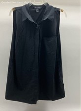 Women's ATHLETA Black Button Up Shirt - Size L