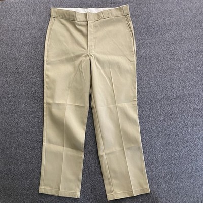 Dickies 874 Work Pants Mens Size 36x30 Khaki Original Fit From 2009 NEW NWT