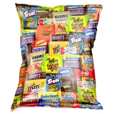 Bulk Assorted Chocolate Variety Pack - Individually Wrapped Fun Size Candy (2 LB