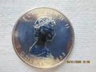 1988 CANADIAN $5.00 COIN 1 OUNCE .9999 FINE SILVER