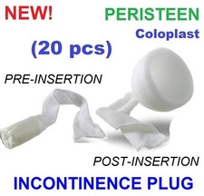 Peristeen Rectal Plug Fecal Incontinence Tampon LOWEST PRICE ON EBAY Small 20pc