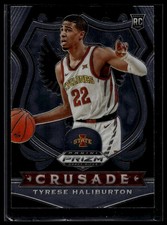 2020 Panini Prizm Draft Picks Collegiate #90 Tyrese Haliburton RC