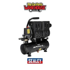 Sealey SAC6000S 6L Oil Free Low Noise Direct Drive Air Compressor 1hp