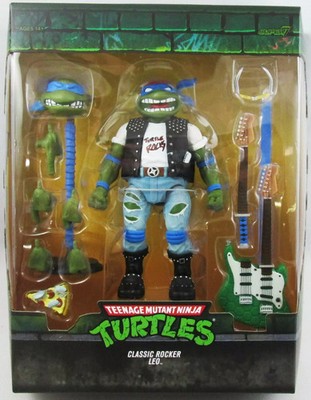 TMNT Tortues Ninja - Super7 Ultimates Figuren - Classic Rocker Leo