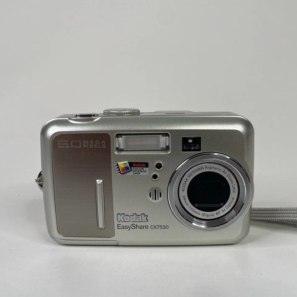 Vintage Kodak EasyShare CX7530 4.0MP Digital Camera Y2K Digicam - Silver Tested - Image 4 of 4