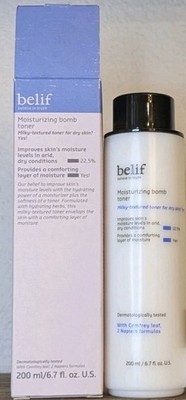 belif believe in truth  Moisturizing Bomb Toner 200 ml  6.7 fl oz NIB