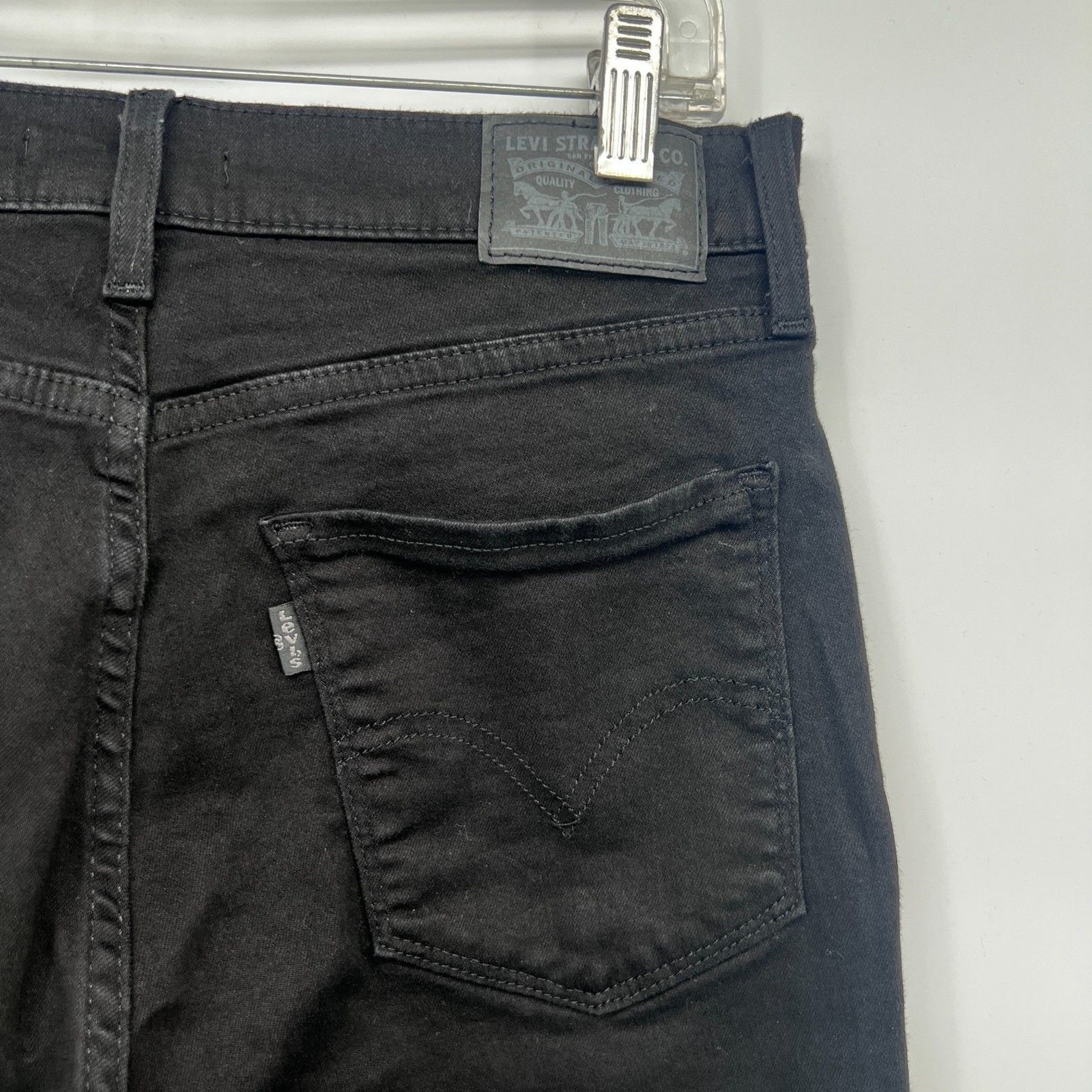 Levis Classic Bootcut Black Jeans Basic Staple Cl… - image 4