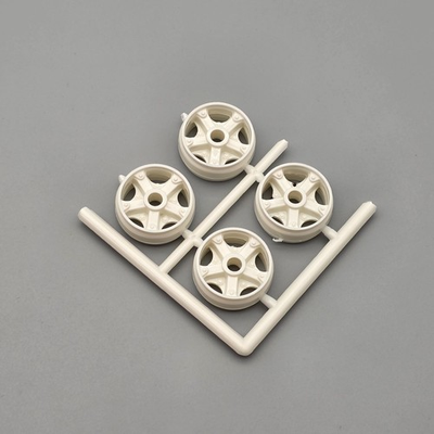 #ad #ad AMT 1 25 White Western Star Parts Kit Bash Rear Wheels $5.88