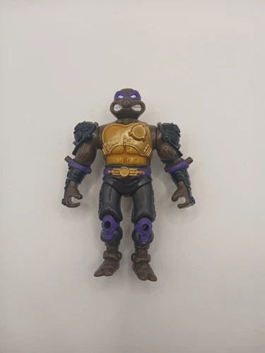 Vintage 1995 TMNT Teenage Mutant Ninja Turtles Metal Mutants Donatello Figure