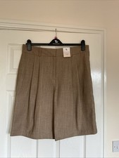NEU STEINFARBENE ELEGANTE TU SHORTS GRÖSSE 14
