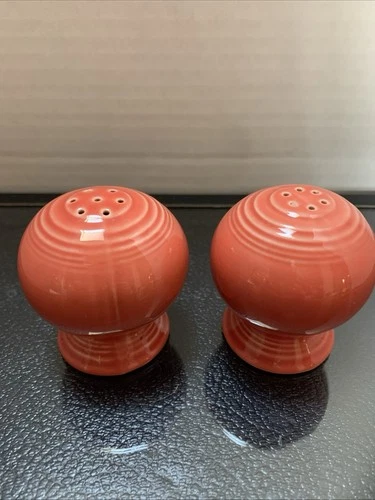 New ListingFiesta Ware Poppy Salt and Pepper Shakers
