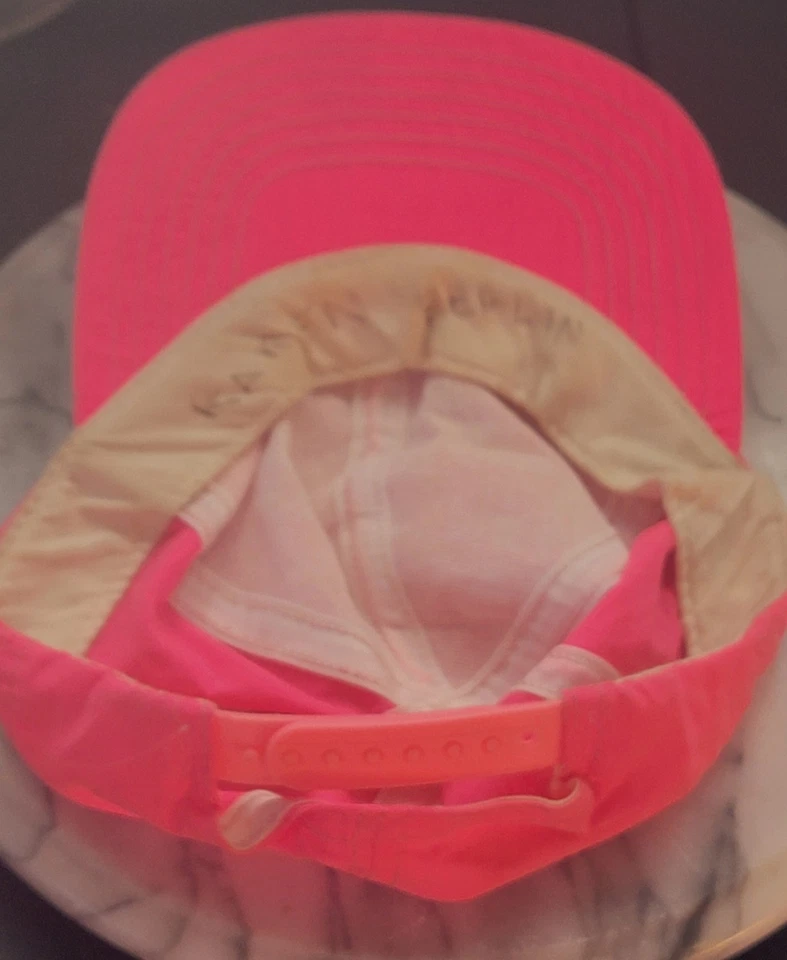 Duke Snider Signed Hat Autographed HOF Dodgers Vintage Pink Cap - Image 3 of 4