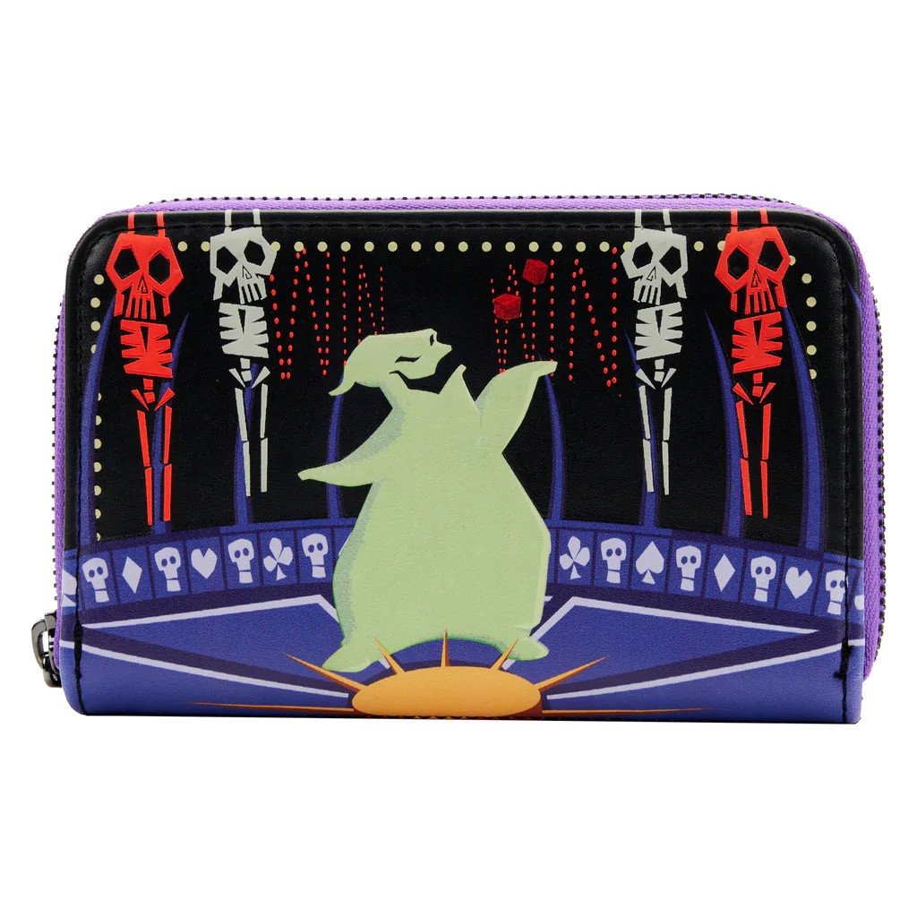 LOUNGEFLY X Nightmare Before Christmas Oogie's Lair Glow Wallet