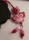 Made In Korea Ebony with Inlay letter opener with macrame knot — photo 4