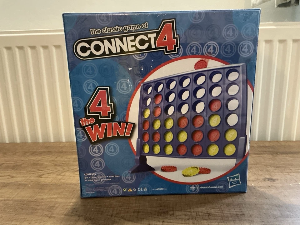 Connect 4 Family Game from Hasbro New Sealed Board Game RRP£27 - Image 3 of 4