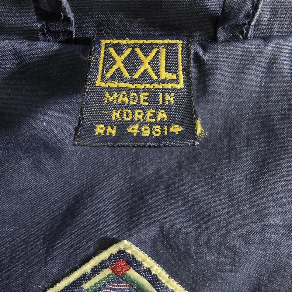 Chaqueta cortavientos vintage Gear for Sports NMMC Smyrna TN XXL verde azulado Corea Foto 3 de 4