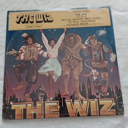 WIZ (MICHAEL JACKSON, DIANA ROSS) SOUNDTRACK - *SEALED* DOUBLE VINYL LP 🔥