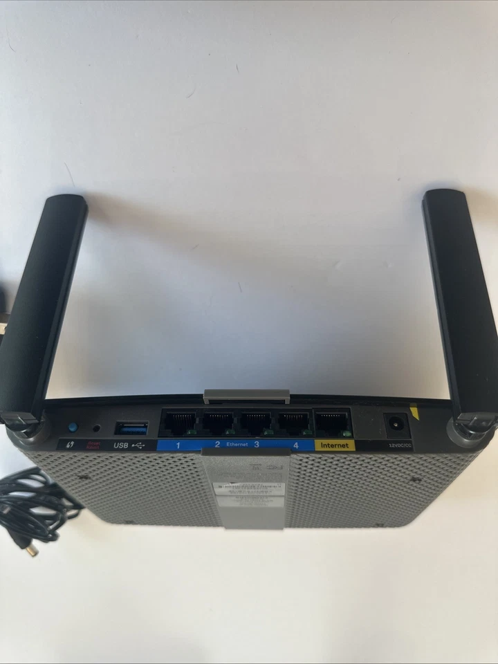 Linksys EA6350 V3 AC1200 Dual-Band 4-Port Wi-Fi Wireless Router - USED - WORKS - Image 3 of 3
