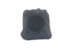 Victrola Rock Outdoor Rock Speaker Bluetooth Solar Charcoal ITSBO-513PS5Y
