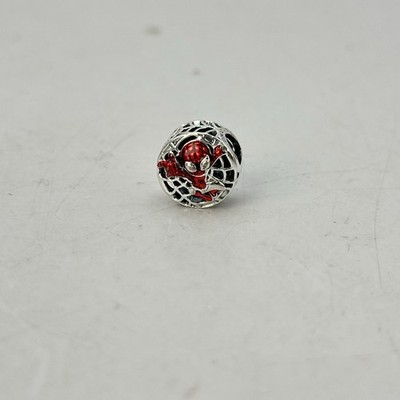 Pandora X Marvel Spider Man Soaring City 925 Sterling Silver Bead Charm
