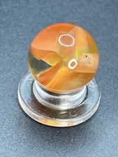 Vintage Vitro Agate Hybrid 4 Vein Full Bloom Cats Eye Marble 0.591  