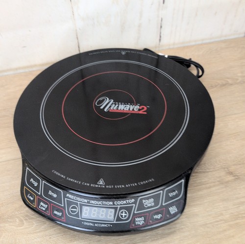 NuWave 2 Precision Induction Cooktop Burner Model 30141 AQ Tested