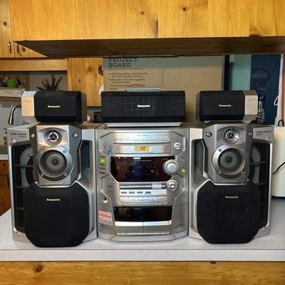 Panasonic SA-DK3 Stereo System Subwoofer DVD 5 Disc Changer Home