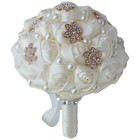 Hochzeitsblume Bouquet Künstliche Braut Bouquet Seidenblumenstrauß