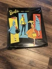 Vintage 1961 Mattel Barbie and  Ponytail Doll Black Vinyl Carrying Case NICE!