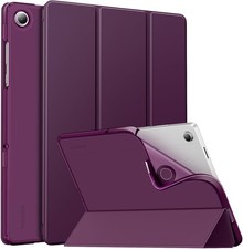 For Samsung Galaxy Tab A11 Plus 11" 2025 Auto Wake Sleep Stand Case Dark Purple