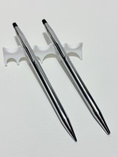 Vintage Cross Century Chrome Ballpoint  Mechanical Pencil Set USA Classic