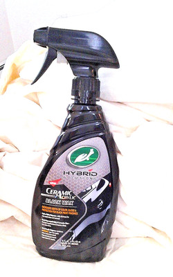 Turtle Wax Hybrid Solutions Ceramic Acrylic Black Spray -'Open Box' 85% left
