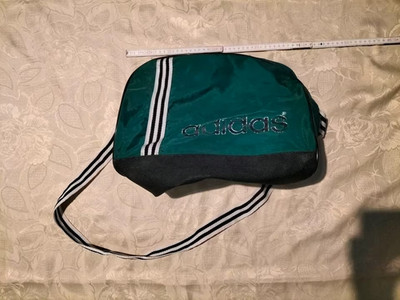 Adidas SportTasche Original 90er Retro Y2k Duffel Bag grün Rare Vintage Tasche