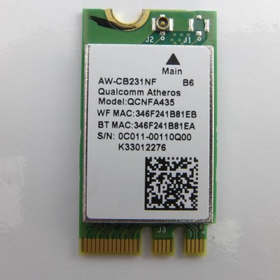 ORIGINAL Atheros QCNFA435 PCI Express M.2 NGFF Wlan wifi Bluetooth ac/b/g/n  