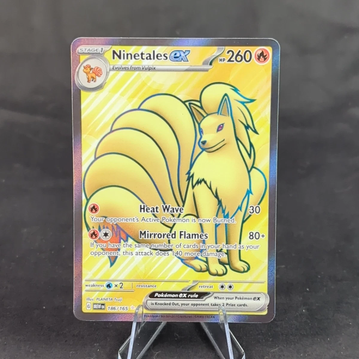 Ninetales Ex 186/165 Sv: Scarlet & Violet 151 for sale | eBay