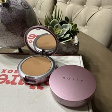 2 MALLY Poreless Perfection Foundation "Medium Tan" NEW 0.39 oz.