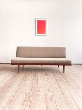Mid Century Modern Teak Sofa, Danish Design Daybed Minerva by Peter Hvidt