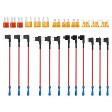 24 Stück Stromdieb KFZ Sicherung Adapter Set,Standard Sicherungshalter Stromdieb 24 Stück Stromdieb KFZ Sicherung Adapter Set,Standard Sicherungshalter Stromdieb