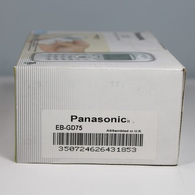 Rare Vintage Panasonic EB-GD75 Phone International Silver In Box