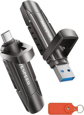 MOVE SPEED 1TB Flash DriveExternal SSD 1000Mb/S ReadWrite Speed USB 3.2 +TypeC