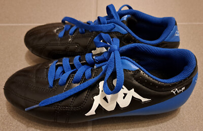Kappa Fussballschuhe schwarz/blau Größe 36 - gebraucht, guter Zustand
