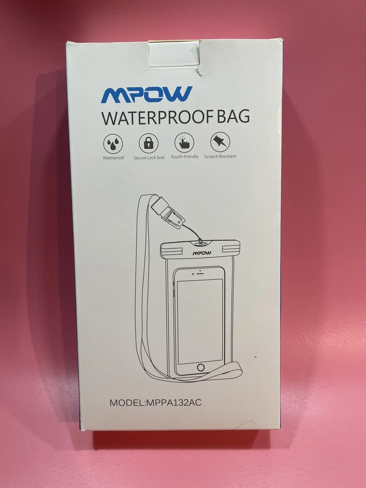 Paquete de 4 fundas impermeables BAJO EL AGUA bolsa seca bolsa UNIVERSAL iPhone Samsung Foto 3 de 4