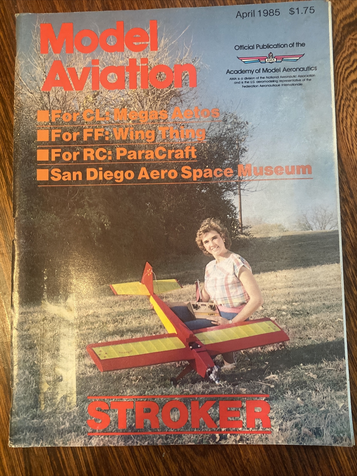 Model Aviation Magazine, April 1985 eBay