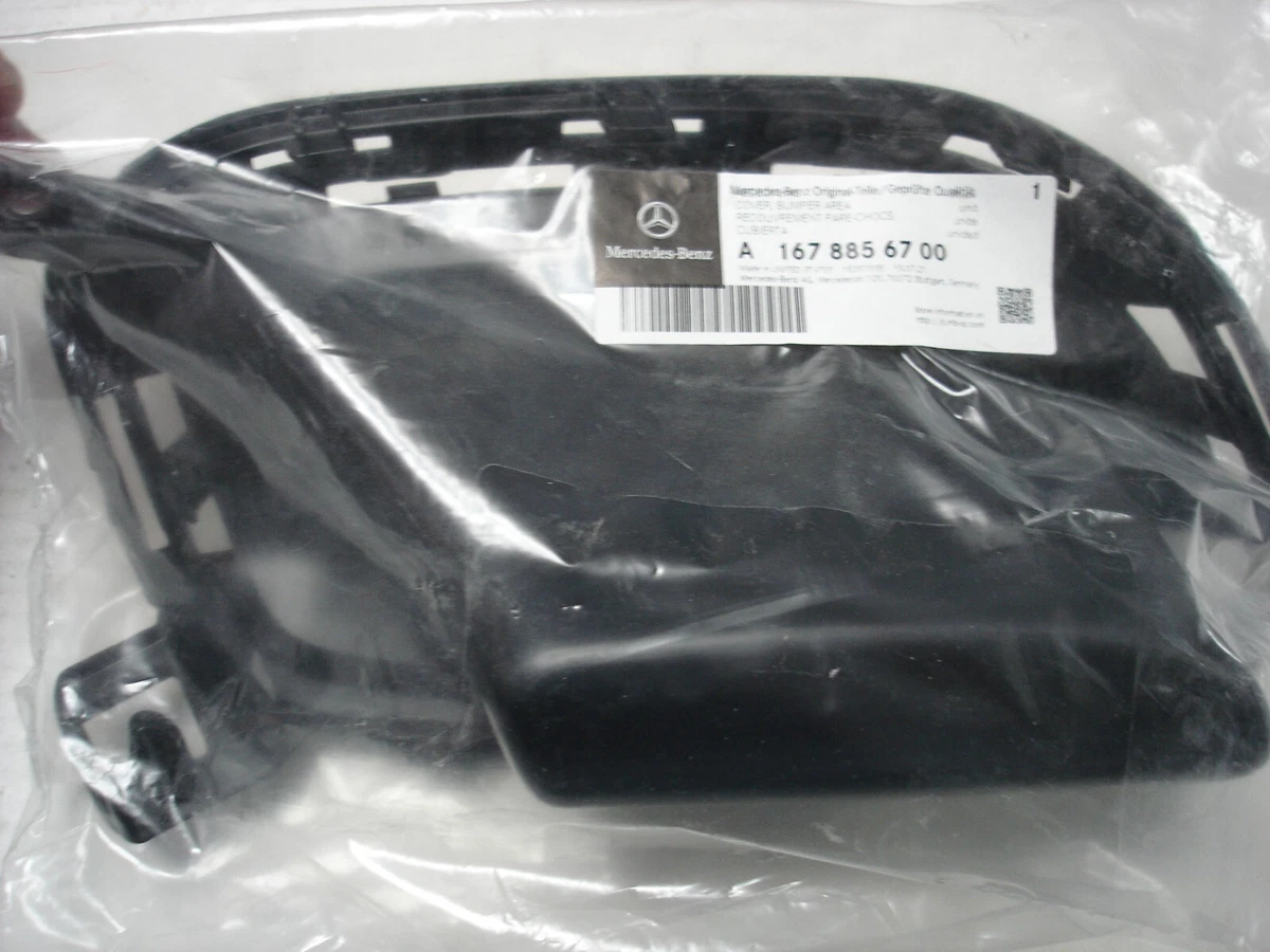 MERCEDES-BENZ A 1678856700 PIPE SHIELD COVER BUMPER AREA LEFT SIDE 