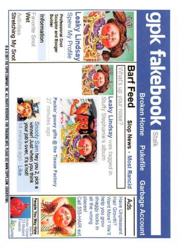 GARBAGE PAIL KIDS 2011 FLASHBACK SERIES 2 PICK-A-CARD YELLOW BASE STICKERS TOPPS - Picture 27 of 321