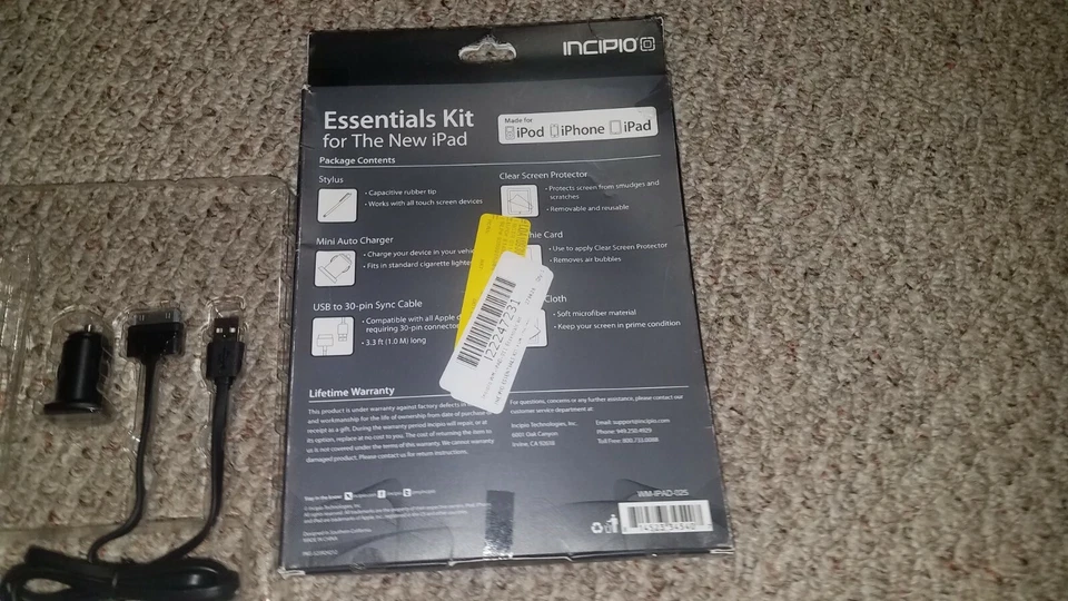 Incipio Essentials Kit for iPad 2- Black (WM-IPAD-025) - Image 4 of 4