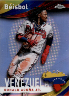 2021 topps chrome アクーニャjr 99枚限定 2021 Topps Chrome Beisbol #B1 Ronald Acuna Jr. Atlanta Braves MVP